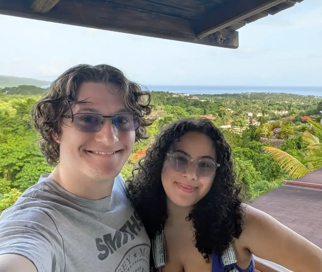 Trinity and I in the Dominican Republic